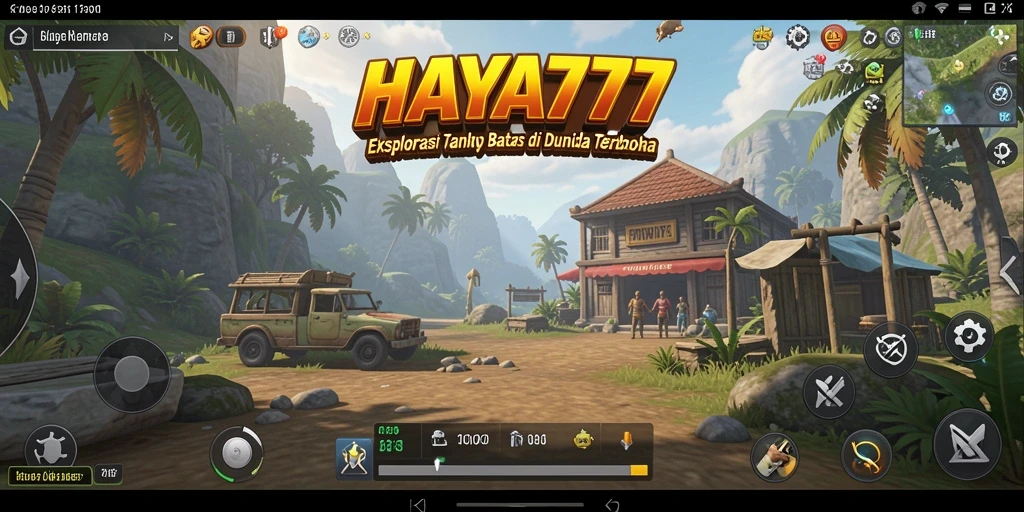 Gameplay HAYA777 menampilkan eksplorasi bebas di dunia open world yang luas.