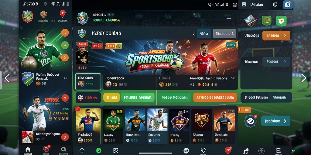 Screenshot gameplay menarik dari aplikasi Sportsbook JP6789.