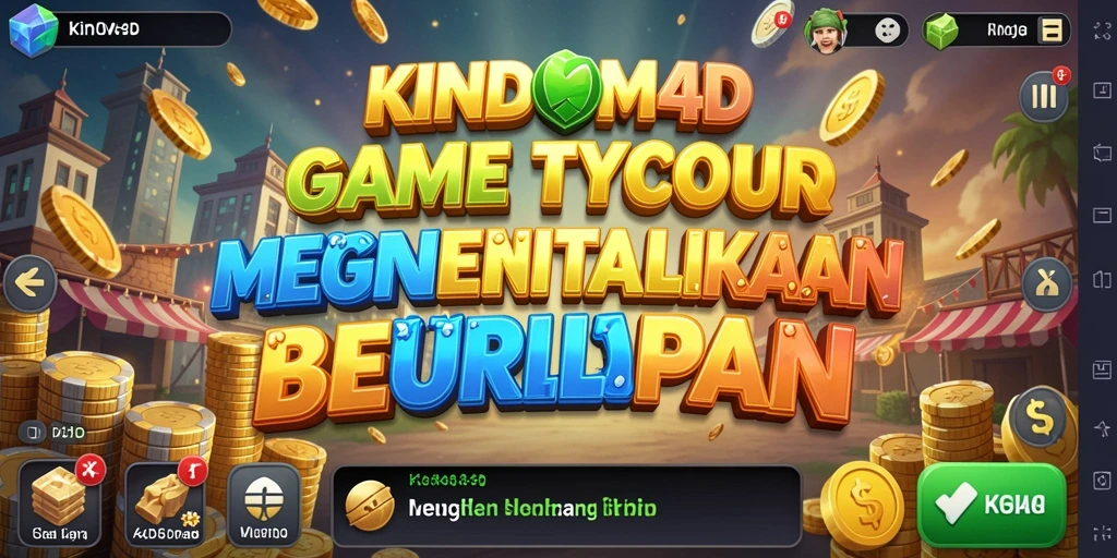 Gambaran permainan Tycoon yang mendebarkan dan menarik.