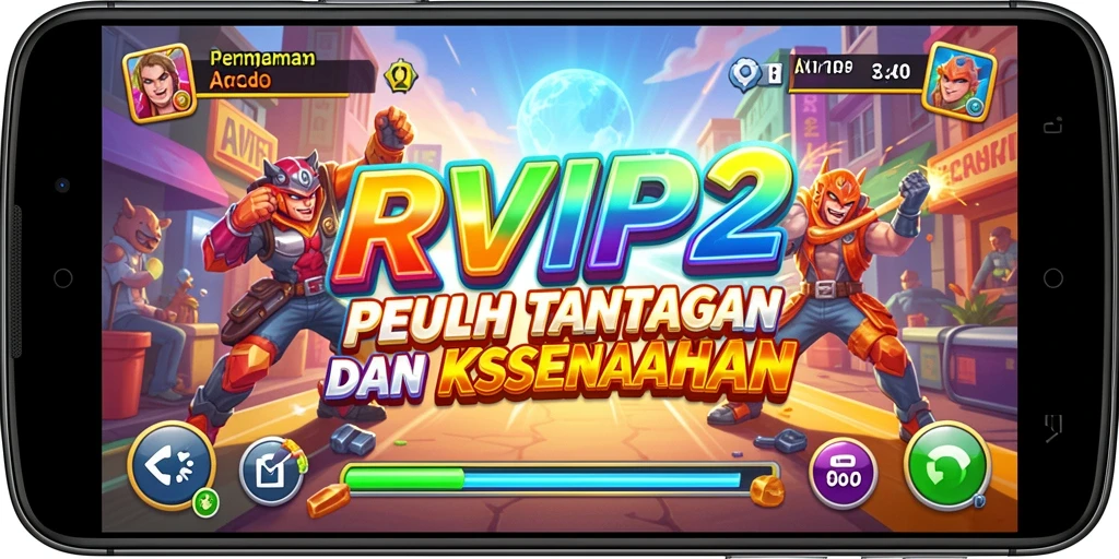 Tampilan gameplay menakjubkan dalam RVIP2 yang menunjukkan aksi seru.