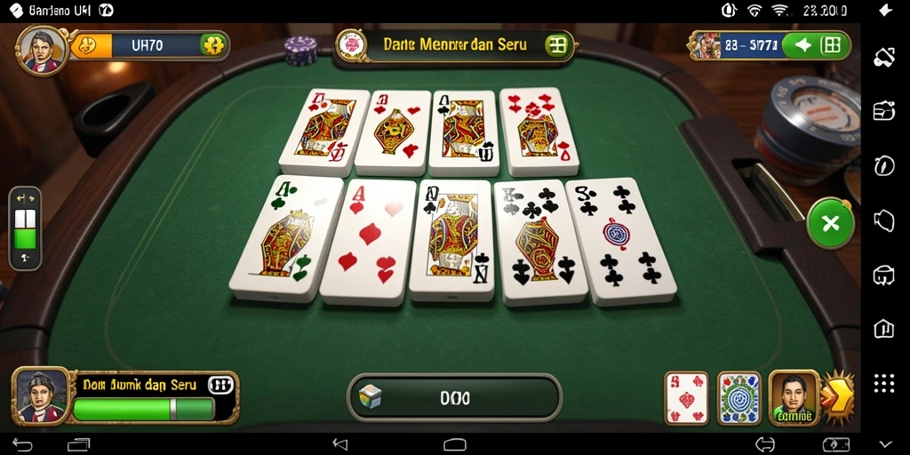 Tampilan gameplay UH77 yang seru dan menantang.